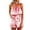 Pink, variant on Jumpsuit Damen Sommer Kurz Bandeau Romper Elegant Ärmellos Boho Overall mit Blumenmuster Festlich Hohe Taille Weite Shorts Playsuit Strand Urlaub Casual Einteiler Sommerkleid
