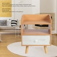 thumbnail image 3 of Mesita de noche mesita de noche de madera mesa resistente moderna para dormitorio ANGGREK Otros, 3 of 8