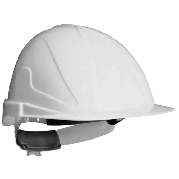 Workwear Hard Hat – Vented Safety Helmet With Ratchet & Sweatband For Comfort