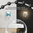 thumbnail image 4 of Yayeee LED Night Lights with Motion Detectors Auto Dusk to Dawn Light Sensors, 2 Pack, Green Seaside, 4 of 7