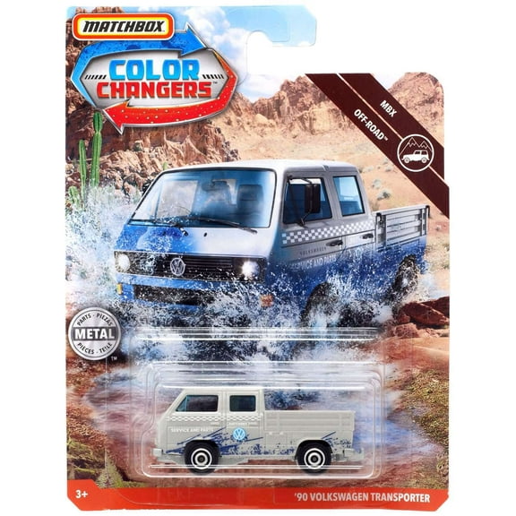 Matchbox MBX Off-Road '90 Volkswagen Transporter Diecast Vehicle (Grey)