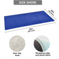 thumbnail image 3 of Haosy Dark Blue Bathroom Rugs Non Slip Absorbent Soft Plush Quick Dry Bath Mat, 39"x20", 3 of 8