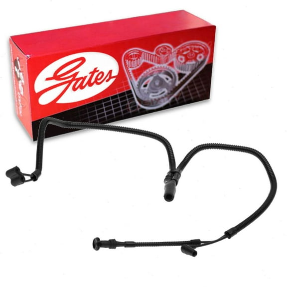 Gates EGR Valve Vacuum Hose Engine Crankcase Breather Hose compatible with Ford F-150 4.6L V8 2007-2008