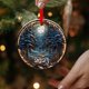 thumbnail image 1 of Teissuly Christmas Acrylic Pendant Concave Textured Round Pendant Decoration Teissuly WER202312140677, 1 of 4