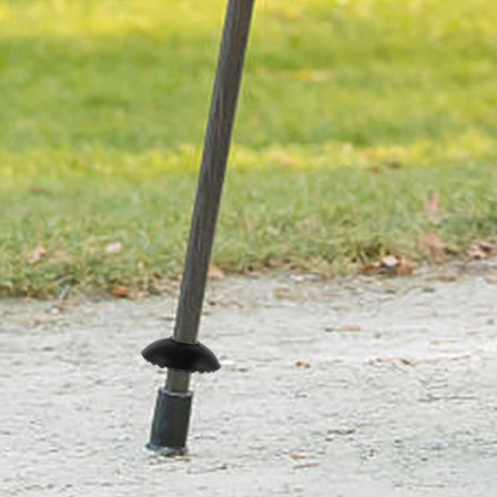 WHAMVOX 6pcs Walking Stick Foot Pad Crutch Tip Trekking Pole Tip Protectors Non-skid Hiking Pole Protector Walking Cane Accessory Walking Pole Part