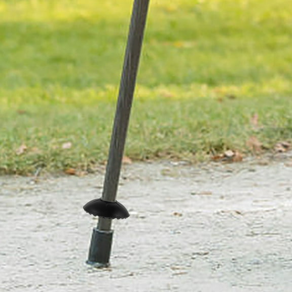 WHAMVOX 6pcs Walking Stick Foot Pad Crutch Tip Trekking Pole Tip Protectors Non-skid Hiking Pole Protector Walking Cane Accessory Walking Pole Part