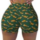 thumbnail image 2 of Fotbe Cartoon Fox 1 Shorts Sin Costuras – Shorts Deportivos de Cintura Alta para Mujer, Elásticos para Gimnasio, Yoga, Running o Ciclismo-X-Large, 2 of 8