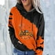 thumbnail image 2 of Sudadera para mujer Otoño Sudaderas Festival de moda Acción de gracias Impreso Blusa suelta de manga larga Tops casuales Sudaderas con capucha Odeerbi ODB-5, 2 of 5