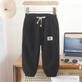 thumbnail image 1 of Pantalones para niños y niñas primavera y otoño 24 nueva ropa de primavera Pantalones deportivos de primavera para niños pantalones casuales de moda para niños y niñas grandes, 1 of 6