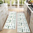 thumbnail image 4 of Kitchen Rugs Sets Of 2,Green Christmas Tree Pattern Anti Fatigue Kitchen Mat Rugs Non Slip Washable,Decorative Kitchen Floor Mats for Kitchen,Sink,Laundry,17"X47", 4 of 5