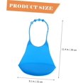 thumbnail image 5 of EcoNesxp 3 Pack Liquid Collector with Button Closure Silicone Adult Bib Crumb Pack, 5 of 5