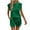 Green, variant on Ashirexll Two Piece Sets for Women, Vacation Outfits for Women, Fashion Short Sleeve Top and Pocket Shorts Casual 2 Piece Set