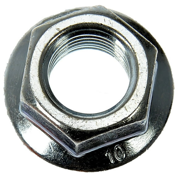 Dorman 431-710 Serrated Flange Hex Nut-JIS-Class 10.9-Thread Size- M10-1.25mm , Pack of 25