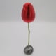 thumbnail image 4 of 1 juego de caja de metal con rosas artificiales para anillos, decoración de flores artificiales, regalo para festivales, color rojo, 4 of 6