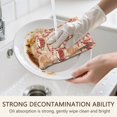 thumbnail image 7 of 6 Pcs Funny Kitchen Towels,Beige Christmas Gingerbread Man Pattern Microfiber Dish Towels,Kitchen Tea Towels,Kitchen Towel Set (18" X 26"), 7 of 7