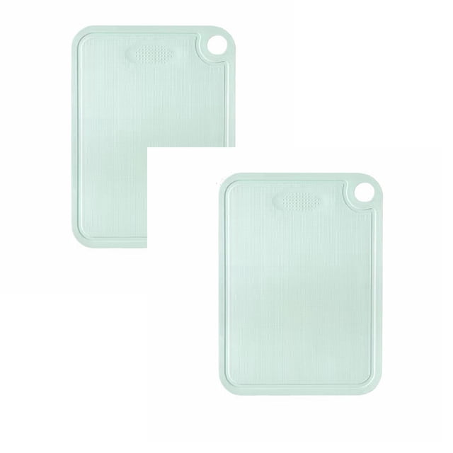 Oleegame 2PC Potato Fry Cutter Cutting Board Double Non Slip Portable Kitchen Meat Fruit Vegetable Chopping Block For Household Double