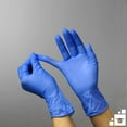 thumbnail image 6 of Blue Heavy-Duty Latex Gloves, 14 Mil Extra Thick 12 in Cuff, 50 Count, Medium, 6 of 7