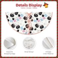 thumbnail image 3 of Fotbe Panda Bear1 Pattern Christmas Tree Skirt, Tree Skirts Plush Christmas Decorations, Christmas Tree Skirts Xmas Decorations Holiday Party Decor-30", 3 of 6