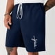 thumbnail image 2 of Mens Casual Shorts Lace-Up Elástico Cintura Bolsillo Ejercicio Fitness Hogar Pantalones de Media Longitud para Diario, 2 of 4