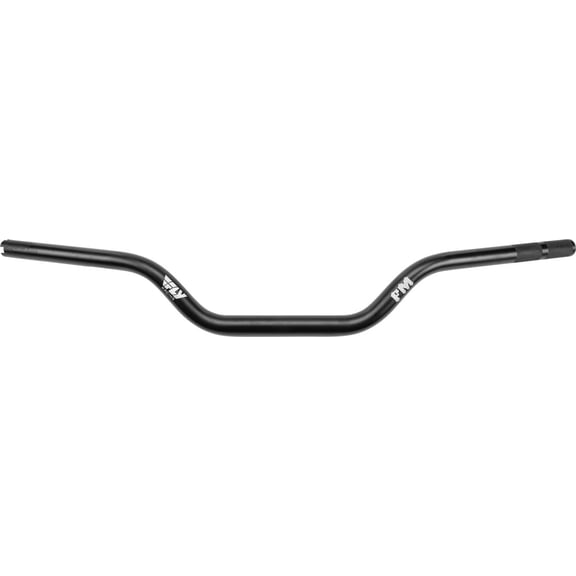 Forbidden Motorcycles HJ2020TFMT-01BK 1-1/8in. Moto Style Handlebar with 1in. Ends - Black - 4.5in.