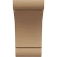 thumbnail image 2 of 10"W x 10"D x 20"H Wide Olympic Rough Cedar Woodgrain TimberThane Corbel, Primed Tan, 2 of 6