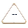 thumbnail image 1 of Snooker Billard Triangle Adapté pour Balles de Snooker 57 2mm et 52 5mm, 1 of 9