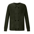thumbnail image 3 of Lilgiuy New Men's New Casual Knit Cardigan Novelty Sweater Jacket Long Sleeve Hoodless Casual Outwear & Jackets for Workplace Office, 3 of 4