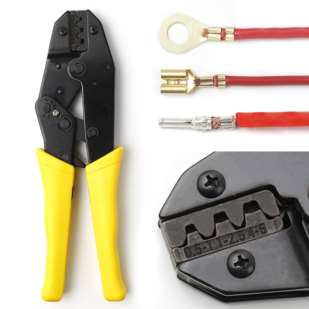 Ljknkt Cold Crimping Pliers Terminal Crimper Wire Pliers Hand Tools Insulation Crimping Steel