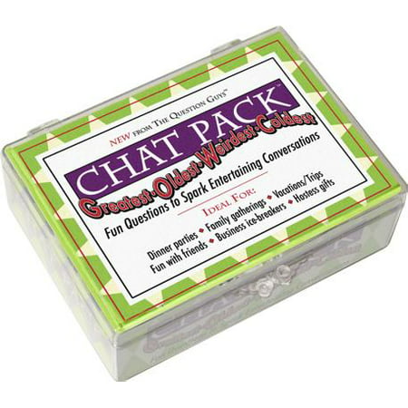 Chat Pack Greatest-Oldest-Weirdest-Coldest : Fun Questions to Spark Entertaining