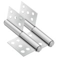 thumbnail image 1 of FENGGUIQU 1Par Bisagras Para Puertas Interiores De Inoxidable Color Plata, 1 of 8