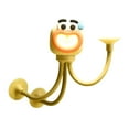 thumbnail image 4 of Forma cambiante Funny Sportsman Night Light Bundside Lámpara Ambient Nightlight Forma de bricolaje lindo para el dormitorio de la puerta gabinete Amarillo, 4 of 10