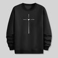 thumbnail image 5 of PNTUTB Men's Classic Crew Neck Pullover Valentine's Day Fashion Print Long Sleeve Casual Loose Comfort Sweatshirts, 5 of 6