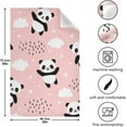 thumbnail image 2 of GZHJMY Panda Kitchen Dish Towel Set of 4, Super Absorbent Soft Drying Cloth Tea Bar Towels, 28"x 18", 2 of 6