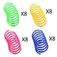 thumbnail image 3 of Cat Spring Toys (32 Pcs), Playful Coils for Kittens, BPA Free Plastic for Swatting, Biting, Hunting, and Active Healthy Play, 3 of 9