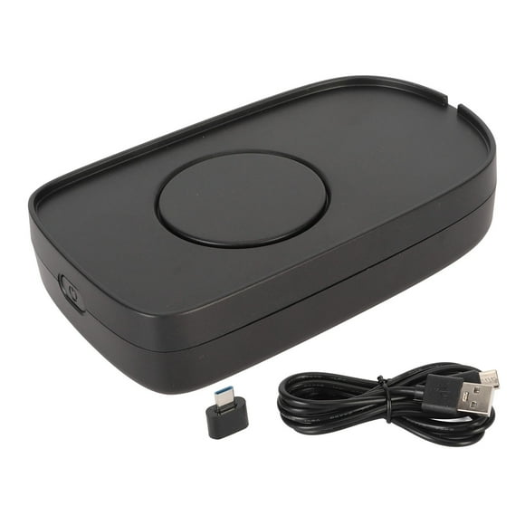 Mouse Jiggler 2 DPI Level Automatic Ultra Quiet Large Disc Plug and Play Mouse Mover for Gaming Meeting Presentation