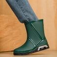 thumbnail image 5 of AUXDIQ Men Rain Boots Outdoor Garden Boots Waterproof Mid-calf Rain Shoes, 5 of 6