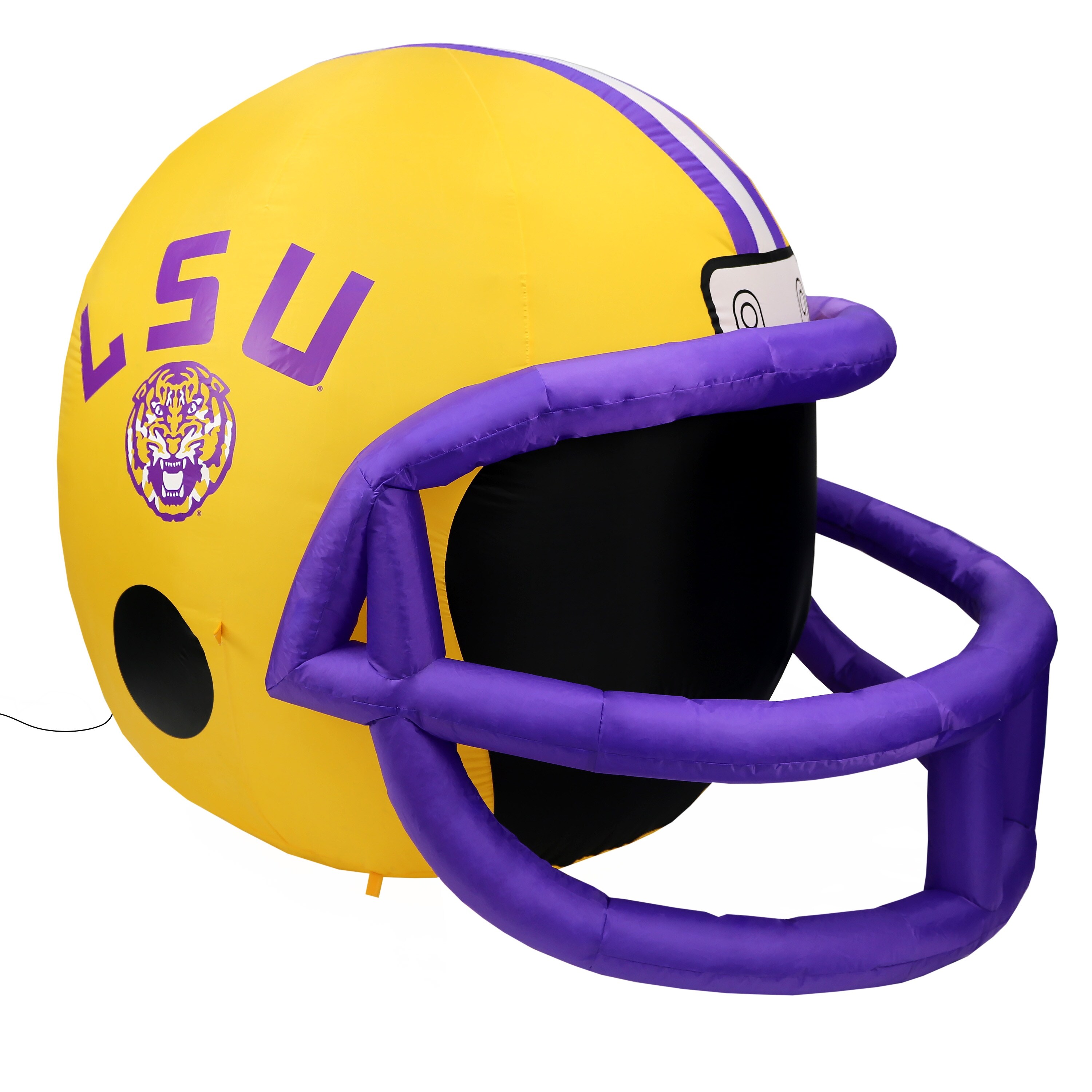 LSU Football Helmet Hoodie - Official Unisex Pullover Hoodie For Men & Women, Machine Washable