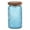 Blue-A, variant on 33 oz Glass Storage Jars with Lids Cute Decorative Jars for Sugar Coffee Tea Flour Candy Cereal
