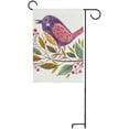thumbnail image 5 of SKYSONIC Garden Flag Bird Singing On Branch Double-Sided Printed House Sports Flag-12x18(in)-Polyester Decorative Flags for Courtyard Garden Flowerpot, 5 of 6