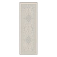 thumbnail image 3 of KUETH 2x7 Soft Botanical Runner Rug, Machine Washable Low Pile Non Slip Backing Rug Runner, Dusty Blue Rug for Hallway Kitchen, 3 of 5