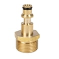 thumbnail image 2 of Conector de manguera,Accesorios para mangueras de jardín Adaptador de conectores Latón,Herramienta de riego para lavadora de automóviles de alta presión,Reparación de latón resistente, 2 of 8