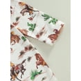 thumbnail image 6 of Musuos Baby Girls Long Sleeve Romper Western Cowboy Print Flared Jumpsuits Newborn Infant Fall Cute Clothes, 6 of 8