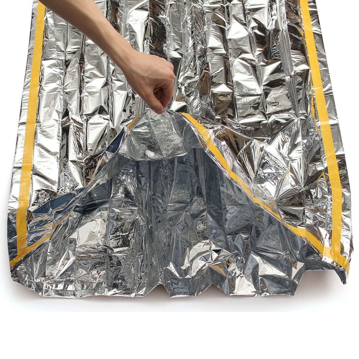 100*200cm Emergency Outdoor Survival Sleeping Bag Aluminized Portable