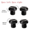 thumbnail image 3 of JISADER 2x4x Motorcycle Mirror plug Screw Bolts M10 Metal Accessories Right Left, 3 of 9