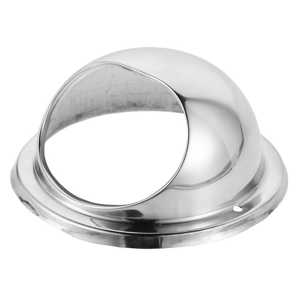 Masteelf Outdoor Stainless Steel Chimney Cap Weatherproof Round Exhaust Vent Cover for Range Hood and Kitchen Ventilation