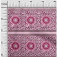 thumbnail image 1 of oneOone Polyester Lycra Fabric Leaves & Floral Block Print Fabric BTY 56 Inch Wide, 1 of 4
