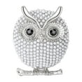 thumbnail image 5 of fenteer Animal Brooch Pin Decoration Pearl Owl Brooches for Anniversary Clothing Hat gray, 5 of 8