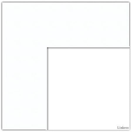 

10X21 Smoo White / Super White Mat For ture Frame 6X17 Opening Size (Mat Frame NOT Included)