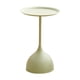 thumbnail image 4 of Mesa auxiliar redonda pequeña, mesa de centro, mesa de sofá lisa, mesa de pedestal altura 59cm, 4 of 9