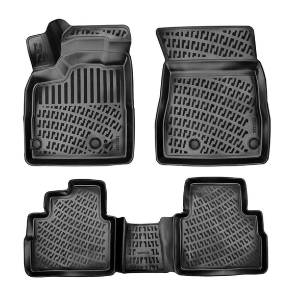 Nissan Rogue 3D Floor Mat - Black | 2021 and Up